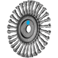 Щетка дисковая плетеная POS RBG 17813/22,2 INOX 0,50 (003619)