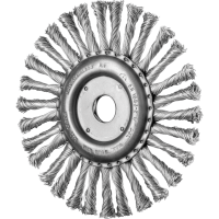 Щетка дисковая плетеная POS RBG 17813/22,2 CT INOX 0,50 (003633)