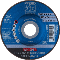Круг шлифовальный E 115-7 SGP WHISPER STEELOX (827505)
