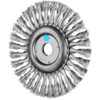 Щетка дисковая плетеная POS RBG 17813/22,2 INOX 0,35 (220733)